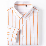 Elegante Patroongeschenk Katoenen Overhemd