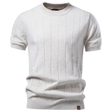Geribd T-shirt voor heren