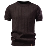 Geribd T-shirt voor heren
