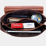 Henrik™ - Vintage Leren Schoudertas
