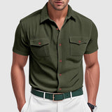 Elegante Heren Overhemd van Corduroy