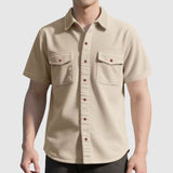 Elegante Heren Overhemd van Corduroy