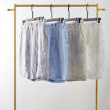 Hoge kwaliteit linnen shorts
