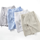 Hoge kwaliteit linnen shorts