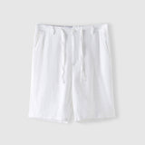 Hoogwaardige linnen shorts