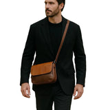 Martin™ - Milan Leren Schoudertas