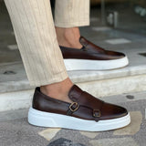 Slip-On Leren Loafers