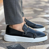 Slip-On Leren Loafers