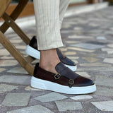 Slip-On Leren Loafers