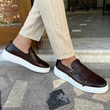 Slip-On Leren Loafers