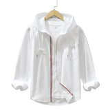 Linnen Hoodie