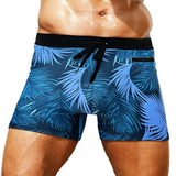 Bram – zwemboxer voor heren met tropische print