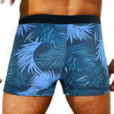 Bram – zwemboxer voor heren met tropische print