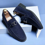 Suède herenloafers Verona
