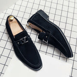 Suède herenloafers Verona