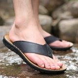 Heren Leren Sandalen