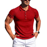 Elegante Gestreepte Polo Shirt