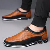 Leren Business Schoenen Slip-On