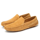 Elegante suède herenloafers Premium