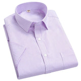 Korte mouwen zakelijke shirt