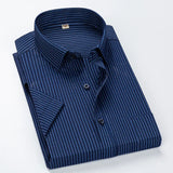 Korte mouwen zakelijke shirt