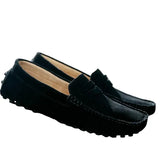 Casual suède herenloafers