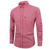 Elegante Schotse Ruit Overhemd