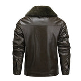Leren Fleece Jasje