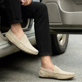 Elegante suède herenloafers Premium