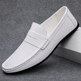 Klassieke leren herenloafers