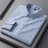 Heren Elegante Oxford Overhemd