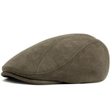 Cazel | Klassieke leren suède baret