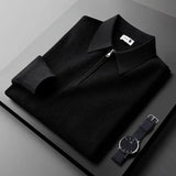 Elegante Heren Sweater met Rits