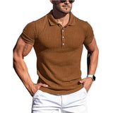 Elegante Gestreepte Polo Shirt
