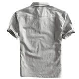 Polo Shirt San Julian met Linnen Afwerking
