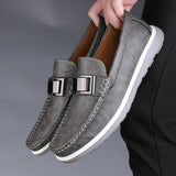 Luxe leren herenloafers