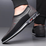 Leren Business Schoenen Slip-On