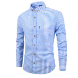 Elegante Schotse Ruit Overhemd
