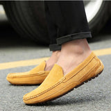 Elegante suède herenloafers Premium