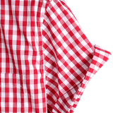 Katoenen Overhemd voor de Zomer met Korte Mouwen voor Mannen, Effen Kleur, met Zak en Knopen