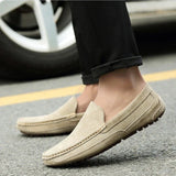 Elegante suède herenloafers Premium