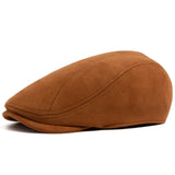 Cazel | Klassieke leren suède baret