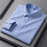 Heren Elegante Oxford Overhemd