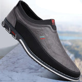Leren Business Schoenen Slip-On