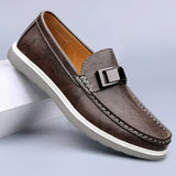 Luxe leren herenloafers