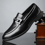 Leren herenloafers Capri