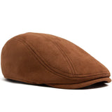 Cazel | Klassieke leren suède baret