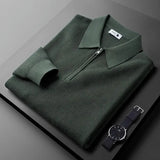 Elegante Heren Sweater met Rits