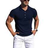 Elegante Gestreepte Polo Shirt