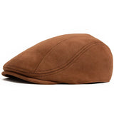 Cazel | Klassieke leren suède baret